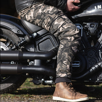 MotoBull Ryan Cargo Camo Trousers aramid jeans & leggings MotoGirl    - CorsaStradale.co.uk