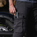 MotoBull Ryan Cargo Black Trousers aramid jeans & leggings MotoGirl    - CorsaStradale.co.uk