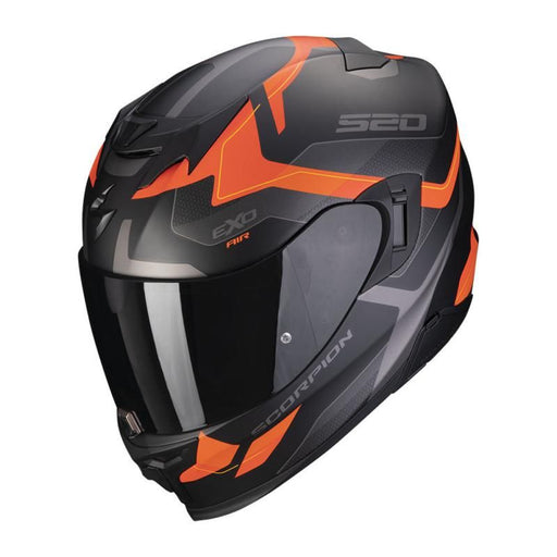 SCORPION EXO 520 EVO ELAN BLK/ORANGE Full Face Helmets Scorpion XS   - CorsaStradale.co.uk