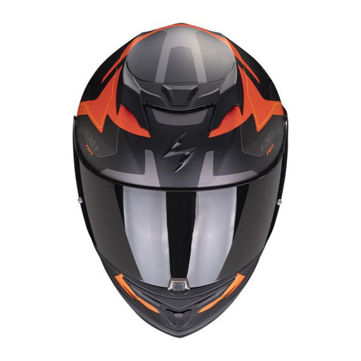SCORPION EXO 520 EVO ELAN BLK/ORANGE Full Face Helmets Scorpion    - CorsaStradale.co.uk
