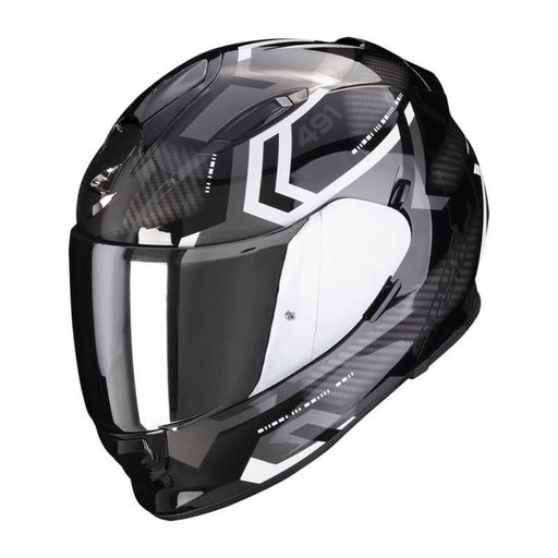 SCORPION EXO 491 SPIN WHITE Full Face Helmets Scorpion XS   - CorsaStradale.co.uk