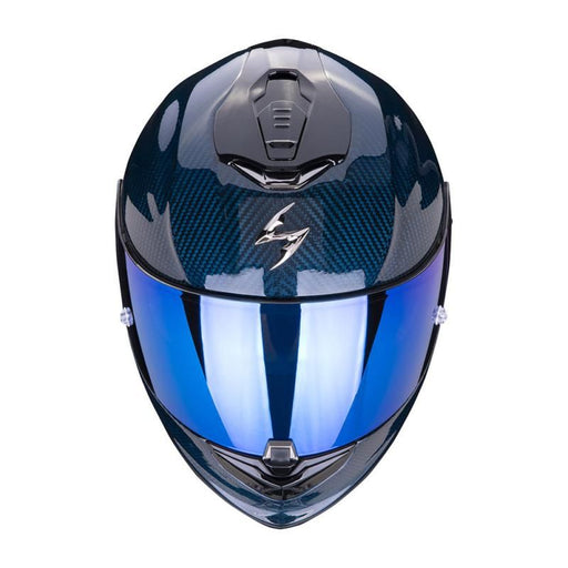 SCORPION EXO 1400 EVO CARBON BLUE Full Face Helmets Scorpion    - CorsaStradale.co.uk