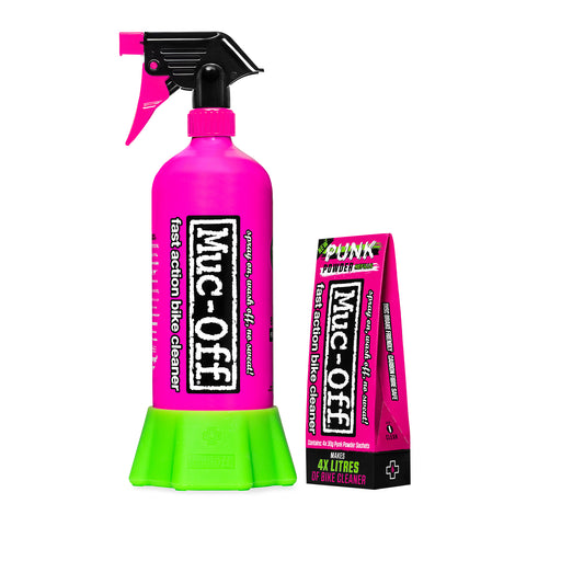 Muc-Off BOTTLE FOR LIFE BUNDLE (4 POWDER PACK) Cleaning & Maintenance Muc-Off    - CorsaStradale.co.uk