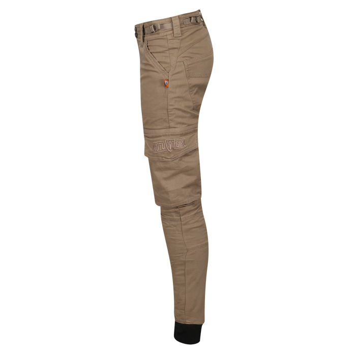 MotoGirl Lara Cargo Beige Trousers aramid jeans & leggings MotoGirl    - CorsaStradale.co.uk