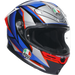 AGV K6-S SlashCut BlkBlueRed Full Face Helmets AGV XS   - CorsaStradale.co.uk