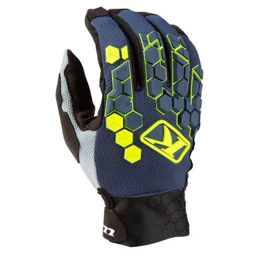 KLIM Dakar Glove Short Gloves Klim Vivid Blue S  - CorsaStradale.co.uk