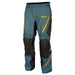 KLIM Badlands Pro Gore-Tex Pants Textile Pants Klim 30 PETROL - STRIKE ORANGE  - CorsaStradale.co.uk