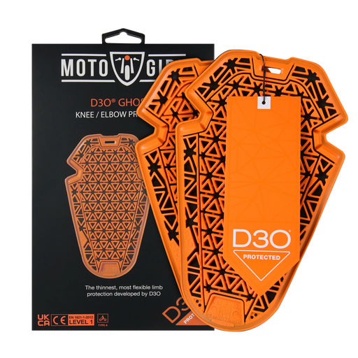 D3O Ghost L1 - Knee/Elbow Protector (pair) Body Armour MotoGirl    - CorsaStradale.co.uk