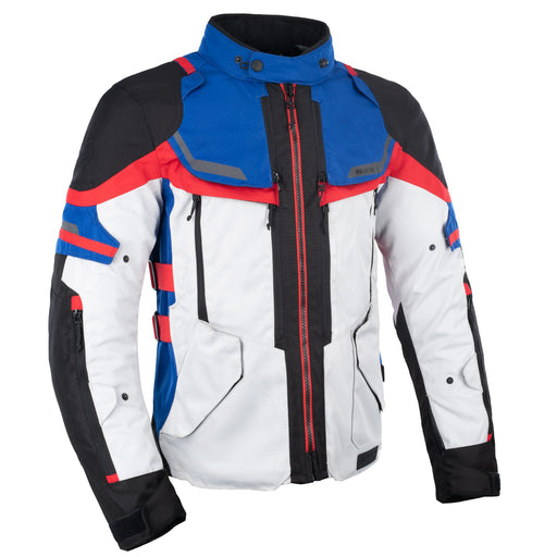 Oxford Rockland MS Jkt Arctic/blk/Red Textile Jackets Oxford S   - CorsaStradale.co.uk