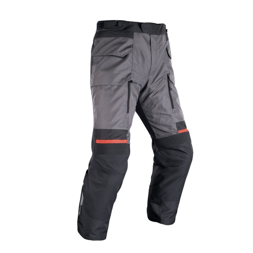 Oxford Rockland MS Pant M Pants Charcoal/Blk/Red Regular Textile Pants Oxford S   - CorsaStradale.co.uk