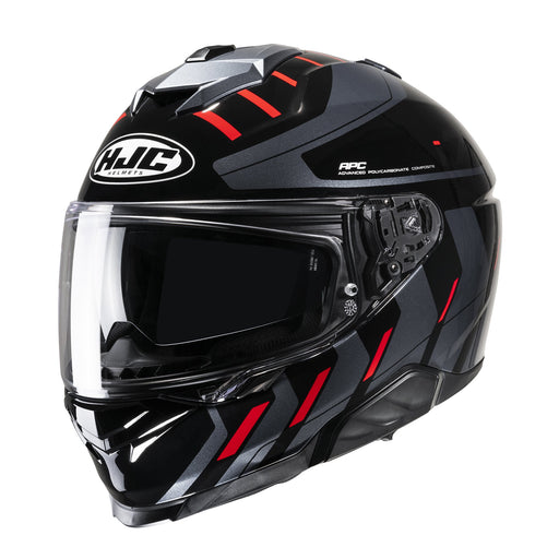 HJC I71 Simo MC1 Red Full Face Helmets HJC XS   - CorsaStradale.co.uk