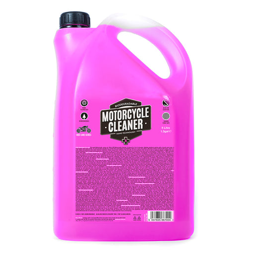 Muc-Off NANO TECH MOTORCYCLE CLEANER 5 LTR Cleaning & Maintenance Muc-Off    - CorsaStradale.co.uk
