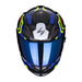 SCORPION EXO 491 SPIN BLK/BLU/YELLOW Full Face Helmets Scorpion    - CorsaStradale.co.uk