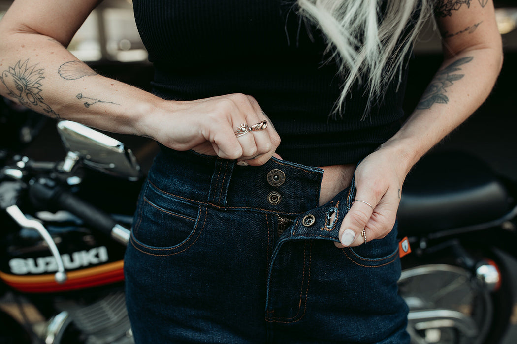 MotoGirl Ellie Blue Jeans aramid jeans & leggings MotoGirl    - CorsaStradale.co.uk