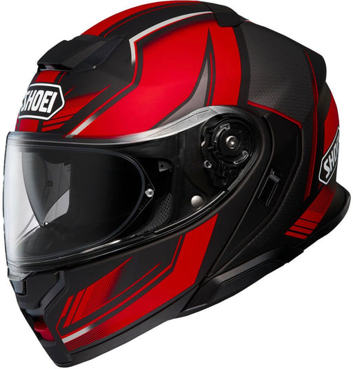 Shoei Neotec 3 Grasp TC1 Black Red Matt Flip Front Helmets Shoei XS   - CorsaStradale.co.uk