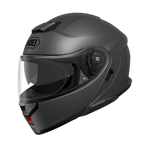 Shoei Neotec 3 Plain Matt Deep Grey Flip Front Helmets Shoei XS   - CorsaStradale.co.uk