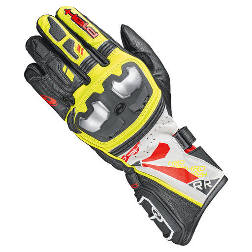 Held Akira RR Gloves Black Neon Yellow Gloves Held 7   - CorsaStradale.co.uk
