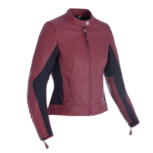 Oxford Beckley Women's Leather Jacket Russet Leather Jackets Oxford 10   - CorsaStradale.co.uk