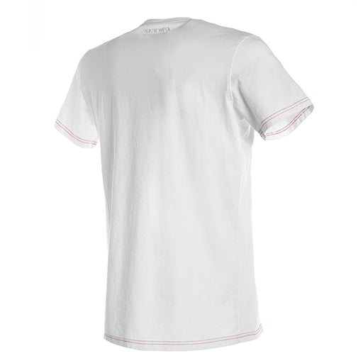 DAINESE SPEED DEMON T-SHIRT 602 WHITE/RED T Shirts Dainese    - CorsaStradale.co.uk