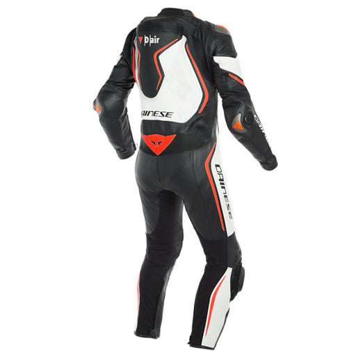 DAINESE MISANO 2 D-AIR PF 1P SUIT N32 BLACK/WHITE/RED 1Pc Leather Race Suit Dainese    - CorsaStradale.co.uk