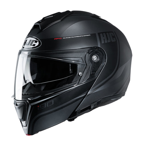 HJC I90 Davan MC5SF Black Flip Front Helmets HJC XS   - CorsaStradale.co.uk
