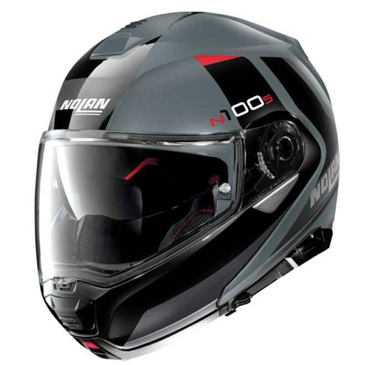 Nolan N100-5 Hilltop Slate/Black Flip Front Helmets Nolan XS   - CorsaStradale.co.uk
