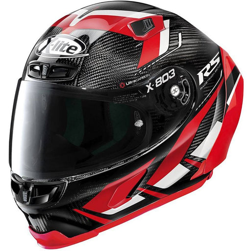 X-Lite – X-803 U.C RS MOTORMASTER Red Full Face Helmets X-Lite XS   - CorsaStradale.co.uk