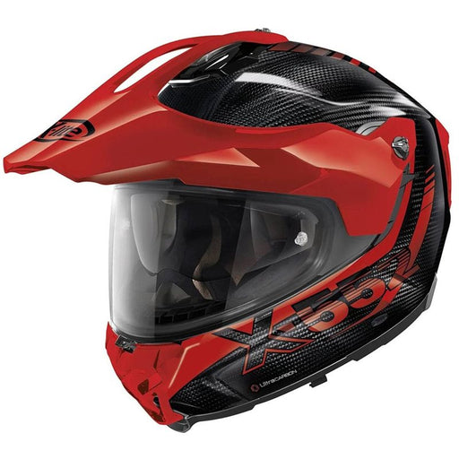 X-Lite X-552 Ultra Carbon Hillside Red Adventure Helmets X-Lite XS   - CorsaStradale.co.uk