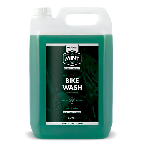Oxford Mint Bike Wash 5 ltr Motorcycle & kit Care Mint    - CorsaStradale.co.uk