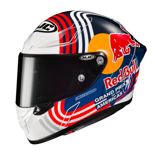 HJC RPHA 1 Red Bull Austin MC21 Full Face Helmets HJC XS   - CorsaStradale.co.uk