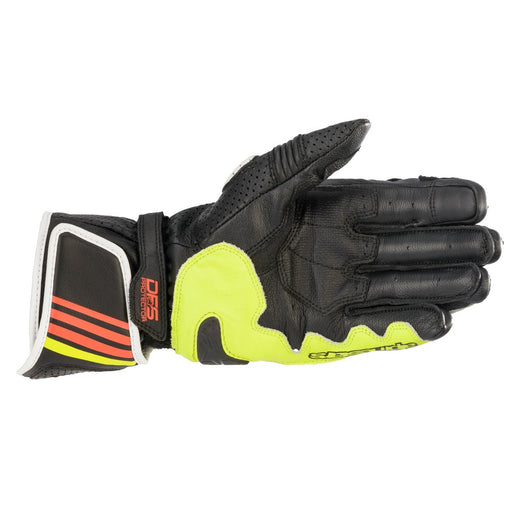 Alpinestars Gp Plus R V2 Gloves Metal Grey Black Yell Red Fluo Gloves Alpinestars    - CorsaStradale.co.uk