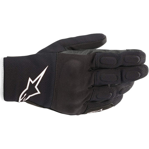 Alpinestars S Max Drystar Gloves Black & White Gloves Alpinestars S   - CorsaStradale.co.uk