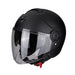 SCORPION EXO CITY MATT BLACK Open Face Helmets Scorpion XS   - CorsaStradale.co.uk