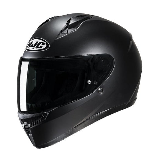HJC C10 Plain Black Full Face Helmets HJC XXXS   - CorsaStradale.co.uk