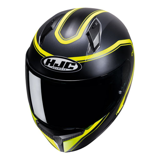 HJC C10 Elie MC3SF Yellow Full Face Helmets HJC    - CorsaStradale.co.uk